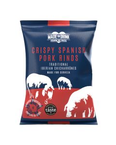 Made For Drink - Traditional Spanish Chicharrónes / Pork Crackling - 24 x 25g