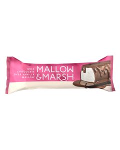 Mallow & Marsh - Vanilla Marshmallow Bar Coated in Milk Chocolate - 12 x 25g