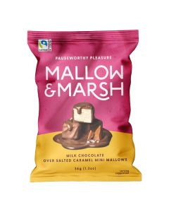 Mallow & Marsh - Milk Chocolate over Salted Caramel Minis - 12 x 36g