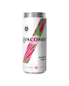 Luscombe Drinks - Organic Rhubarb Crush Can - 12 x 320ml