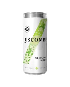 Luscombe Drinks - Organic Elderflower Bubbly Can - 12 x 320ml