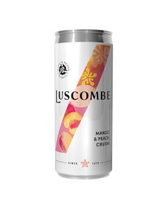 Luscombe Drinks - Organic Mango Peach Crush Can - 12 x 320ml