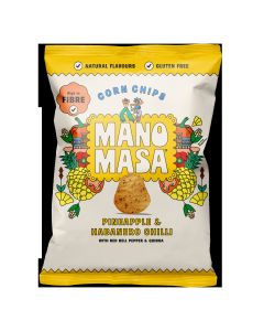 Manomasa - Pineapple & Habenero Chilli Tortilla Chips - 12 x 140g