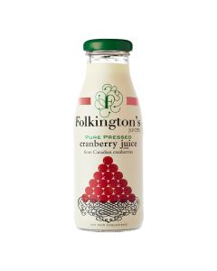 Folkington's - Cranberry Juice - 12 x 250ml