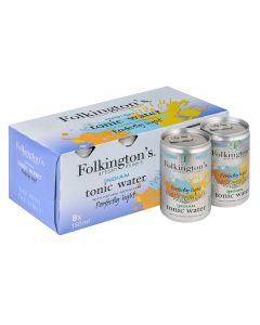 Folkington's - Indian Tonic Water Light Fridgepack - 3 x 1200ml