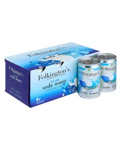 Folkington's - Club Soda Water Fridgepack - 3 x 1200ml