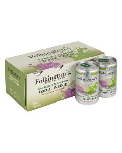 Folkington's - English Garden Tonic Water Fridgepack - 3 x 1200ml