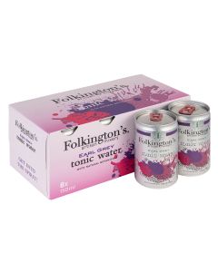 Folkington's - Earl Grey Tonic Water Fridgepack - 3 x 1200ml