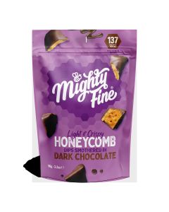 Mighty Fine - Honeycomb Dipped in Dark Chocolate - 12 x 90g