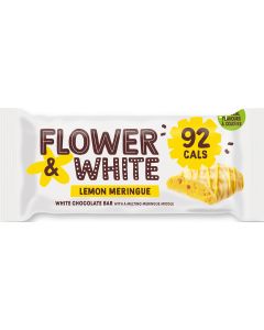 Flower & White - Lemon Meringue Bar - 12 x 20g