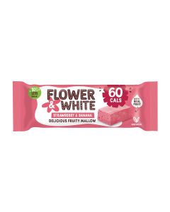 Flower & White - Strawberry and Banana Smoothie Bar - 15 x 35g
