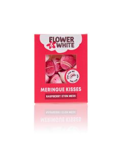 Flower & White - Raspberry Eton Mess Meringue Kisses - 12 x 100g