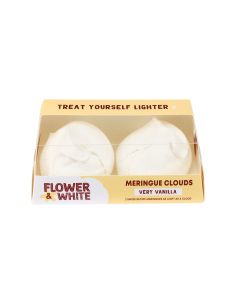 Flower & White - Very Vanilla Meringue Clouds Twins - 8 x 130g