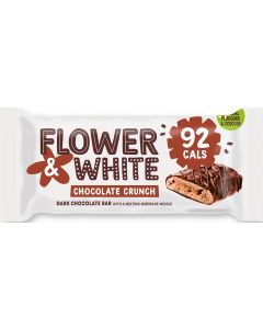 Flower & White - Chocolate Crunch Meringue Bar - 12 x 20g