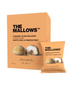 The Mallows - Caramel-Filled Mallows Passion Fruit Box - 12 x 90g