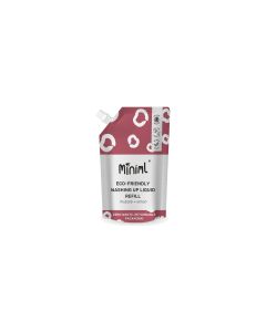 Miniml - Washing Up Liquid Rhubarb & Lemon Refill Pouch - 6 x 1L