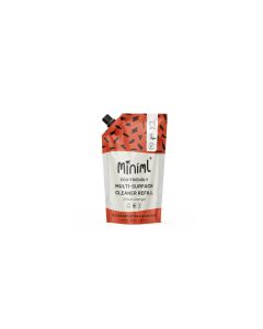 Miniml - Multi-Surface Cleaner Blood Orange Refill Pouch - 6 x 1L