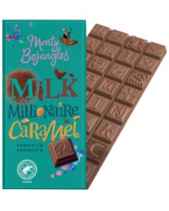 Monty Bojangles - Milk Millionaire Caramel Exquisite Chocolate - 18 x 150g