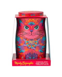 Monty Bojangles - Sunset Samba Cat Tin with Choccy Scoffy Truffles - 6 x 135g