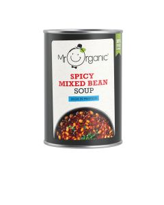 Mr Organic - Spicy Mixed Beans Soup - 12 x 400g