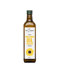 Mr Organic  - Organic Sunflower Oil - 6 x 750ml