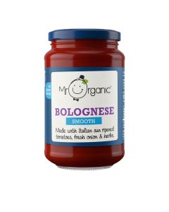 Mr Organic - Organic Smooth Bolognese Pasta Sauce - 6 x 350g