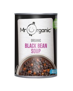 Mr Organic  - Organic Black Bean & Vegetable Soup - 6 x 400g