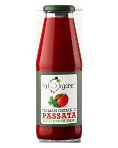 Mr Organic - Organic Passata with Basil - 12 x 690g