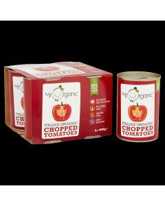 Mr Organic - Organic Chopped Tomatoes Multipack - 6 x (4 x 400g)