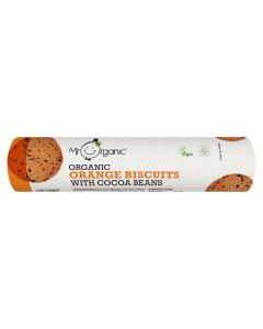 Mr Organic - Organic Orange Biscuits with Cocoa Beans - 12 x 250g
