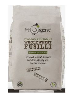 Mr Organic - Organic Whole Wheat Fusilli - 12 x 500g