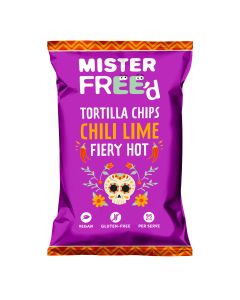 Mister Free'd - Tortilla Chips with Chili Lime - 12 x 135g