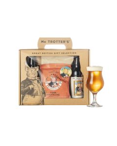 Mr Trotter's - Crackling & Ale Gift Box (2 x 500ml Ales, 2 x 50g Original Crackling) - 6 x 2kg