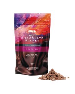 GNAW - Smooth Milk Hot Chocolate Flakes - 8 x 250g