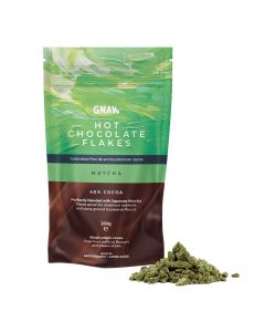 GNAW - Matcha Hot Chocolate Flakes - 8 x 250g