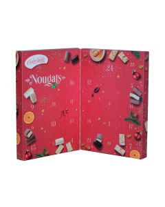 Nougat Chabert & Guillot - Nougat Assorted Flavoured 24 Door Advent Calendar - 6 x 245g