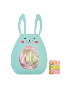 Nougat Chabert & Guillot - Raspberry & Pistachio Nougat Rabbit Easter Box - 12 x 50g
