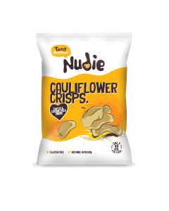 Nudie - Cheese and Caramelised Onion Cauliflower Crisps - 24 x 20g