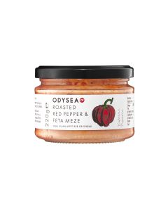 Odysea - Red Pepper & Feta Meze - 6 x 220g