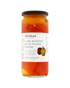 Odysea - Roasted Red & Yellow Peppers - 6 x 450g
