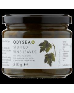 Odysea - Stuffed Vine Leaves (with Rice, Herbs, Pinenuts & Raisins) - 4 x 310g
