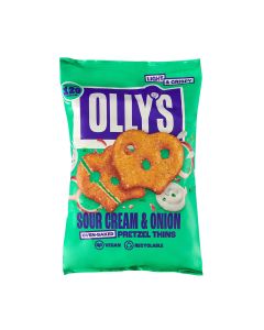 OLLY's - Vegan Sour Cream & Onion Pretzel Thins - 7 x 140g