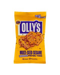 OLLY's - Pretzel Thins - Multiseed Sesame - 10 x 35g