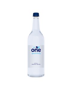 One Water - Still Spring Water Glass Bottle - 12 x 750ml