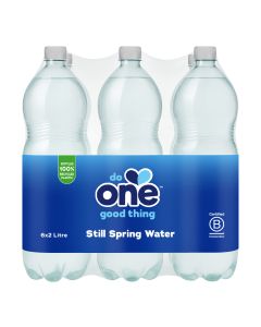 One Water - Still (rPET) Multipack (6 x 2L) - 1 x 12L