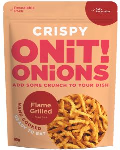 ONiT - Crispy Onions Flame Grilled Flavour - 6 x 95g