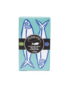 Fish4ever - Mackerel In Spring Water - 10 x 125g