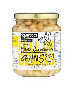 Organico - Organic White Cannellini Beans in Water - 6 x 370g