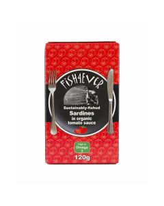 Fish4ever - Whole Sardines in Organic Tomato Sauce - 10 x 120g
