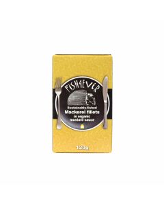 Fish4ever - Mackerel Fillets in Organic Mustard Sauce - 12 x 110g